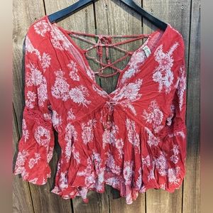 American Rag Women's Boho Blouse